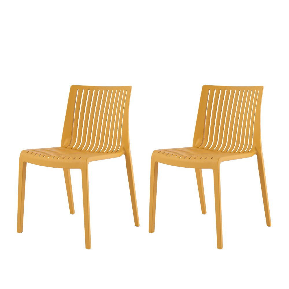 Lagoon Milos Stackable Side Chair Set of 2. Picture 1