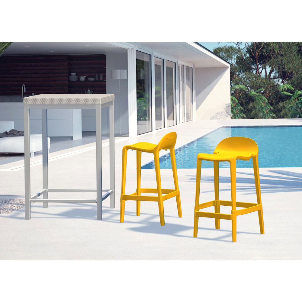 Lagoon Joyous Resin Counter Stool Set of 2. Picture 2