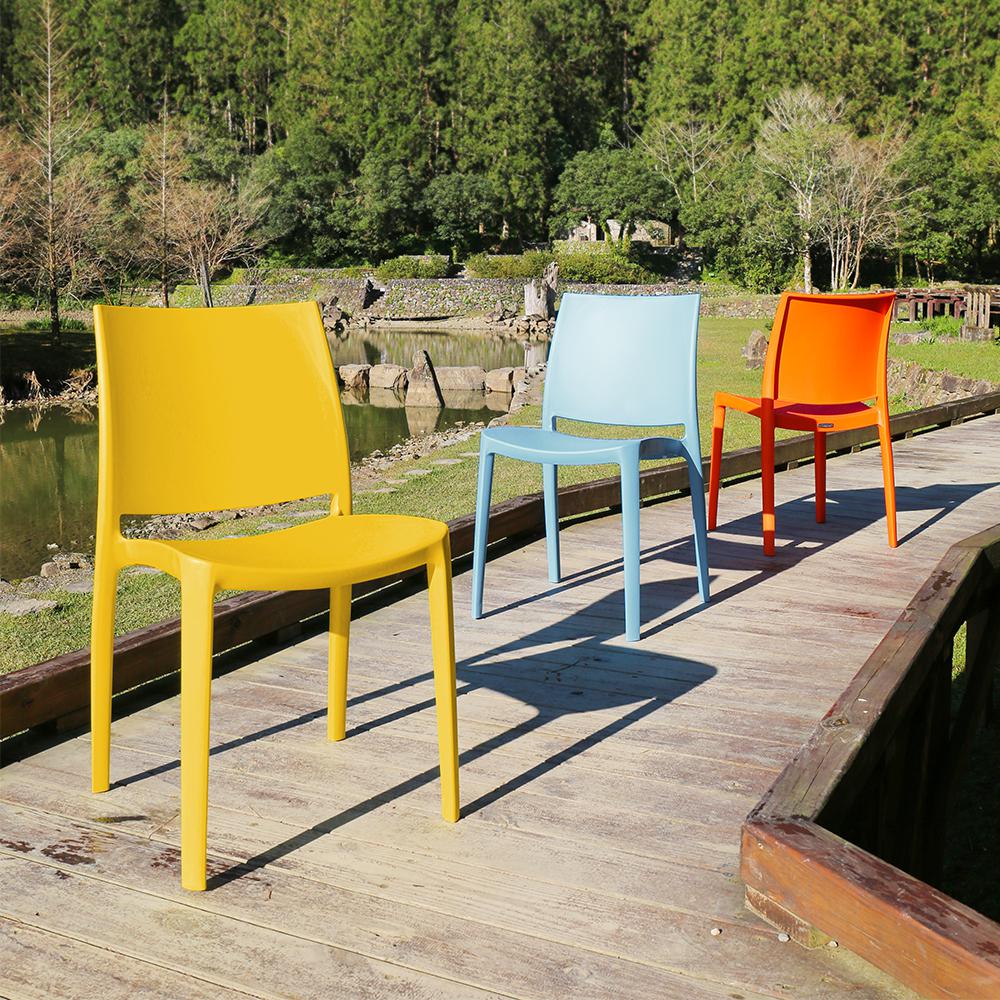 Lagoon Sensilla Stackable Dining Chairs Set of 4. Picture 2
