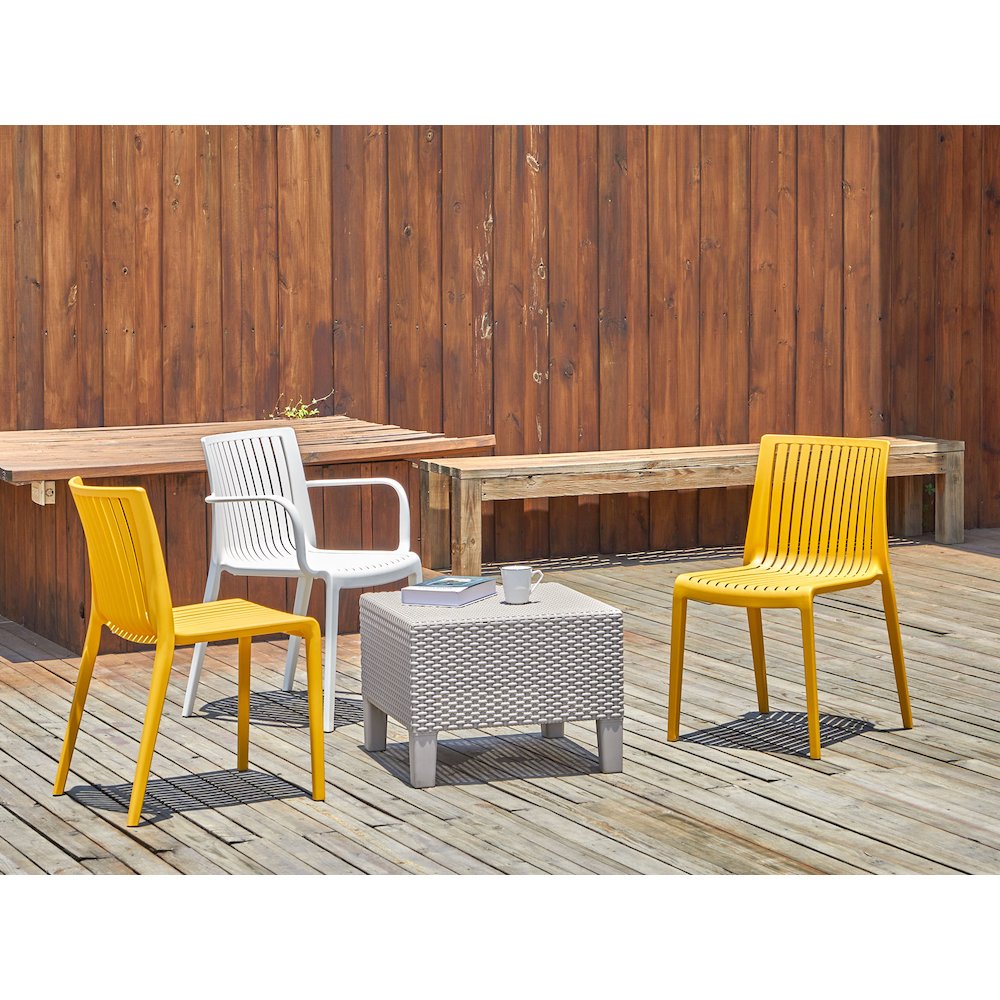 Lagoon Milos Stackable Side Chair Set of 2. Picture 4