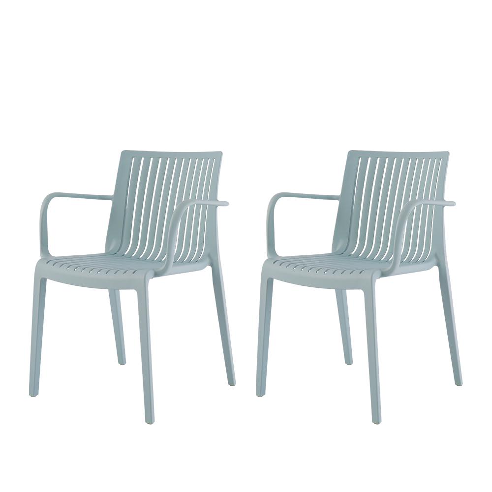 Lagoon Milos Stackable Armchair Set of 2. Picture 1