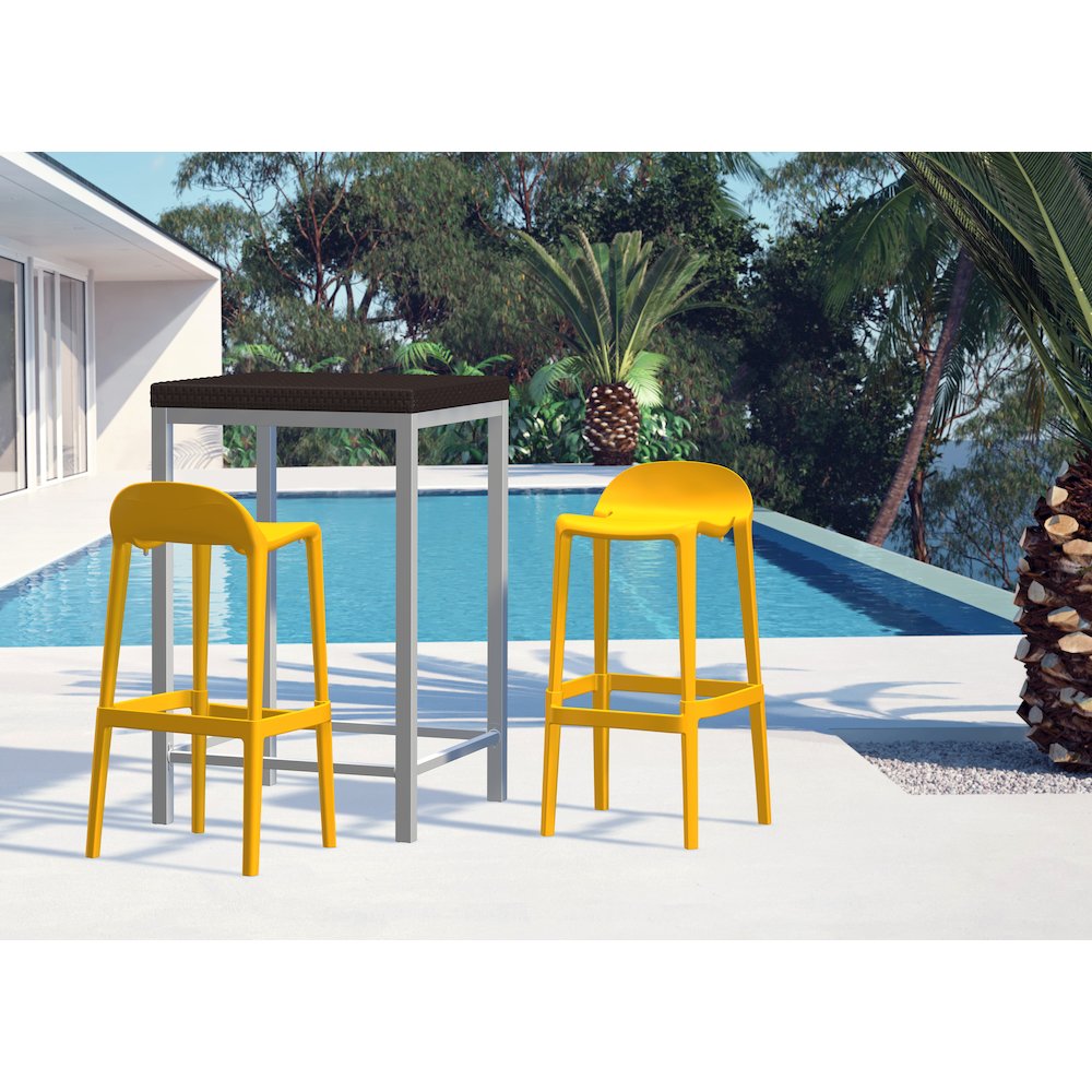 Lagoon Joyous Resin Barstool Set of 2. Picture 2