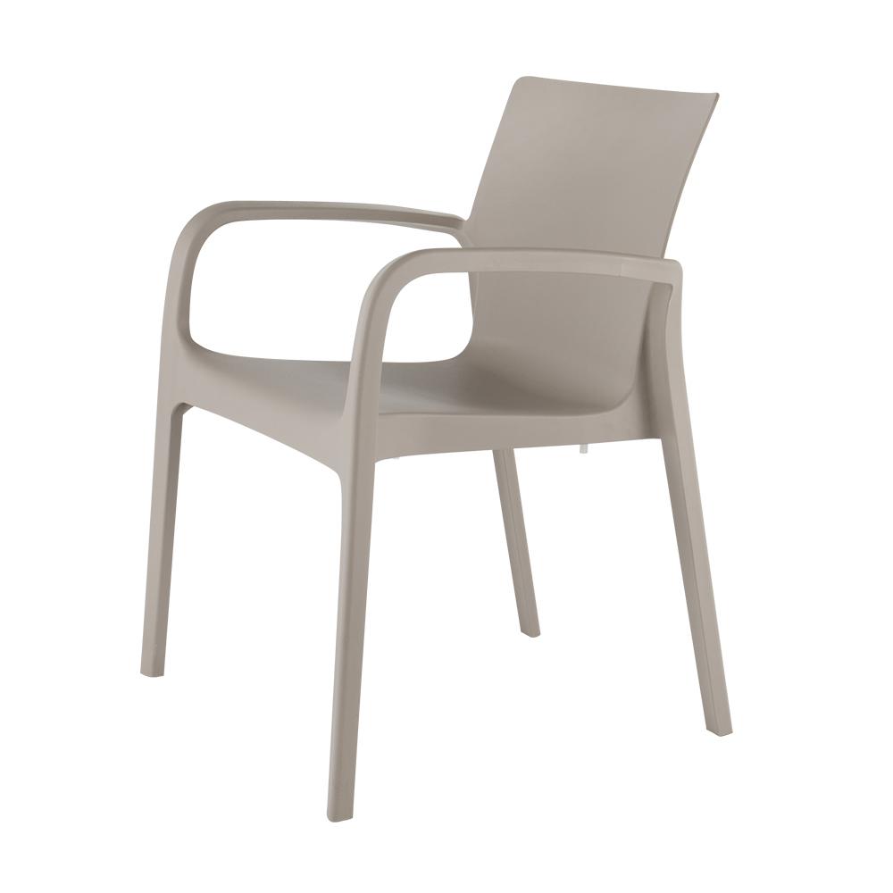 Lagoon Alissa Resin Stackable Dining Armchair Set of 2. Picture 2