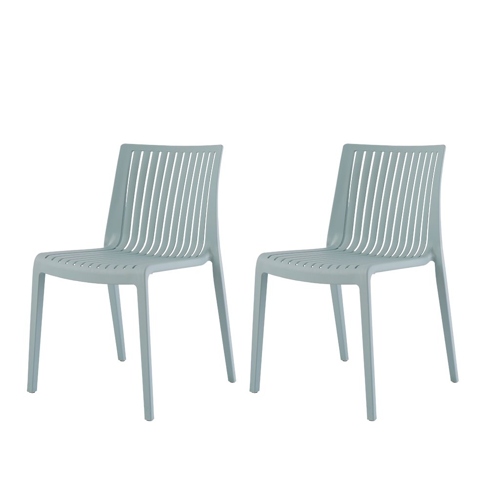 Lagoon Milos Stackable Side Chair Set of 2. Picture 1