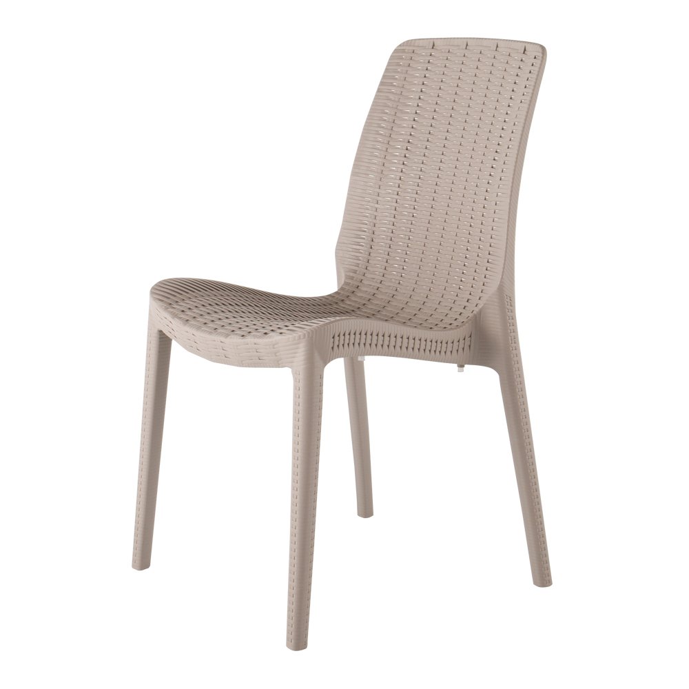 Lagoon Rue Resin Stackable Dining Chairs Set of 4. Picture 3