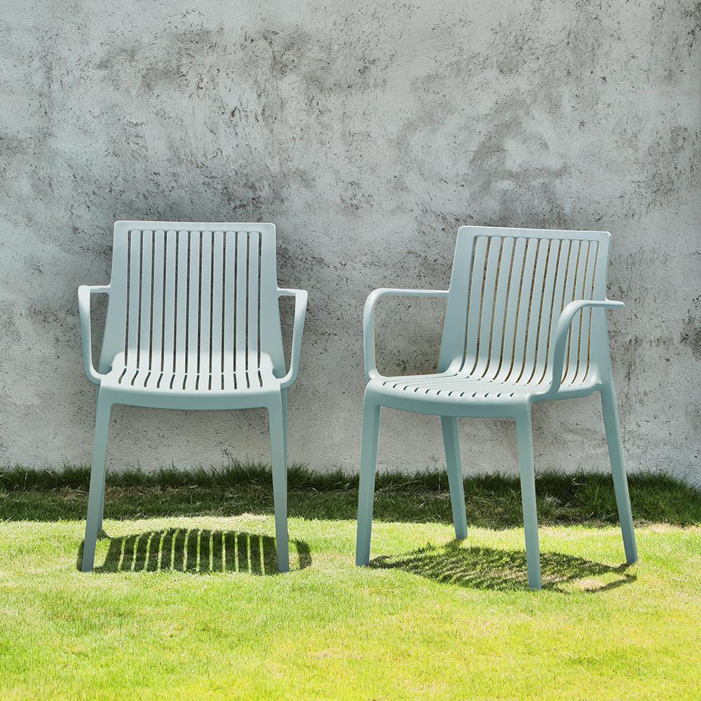 Lagoon Milos Stackable Armchair Set of 2. Picture 2
