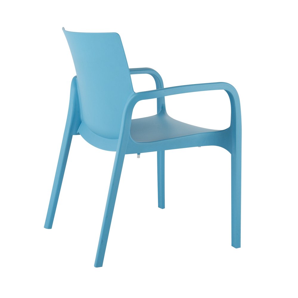 Lagoon Alissa Resin Stackable Dining Armchair Set of 2. Picture 4
