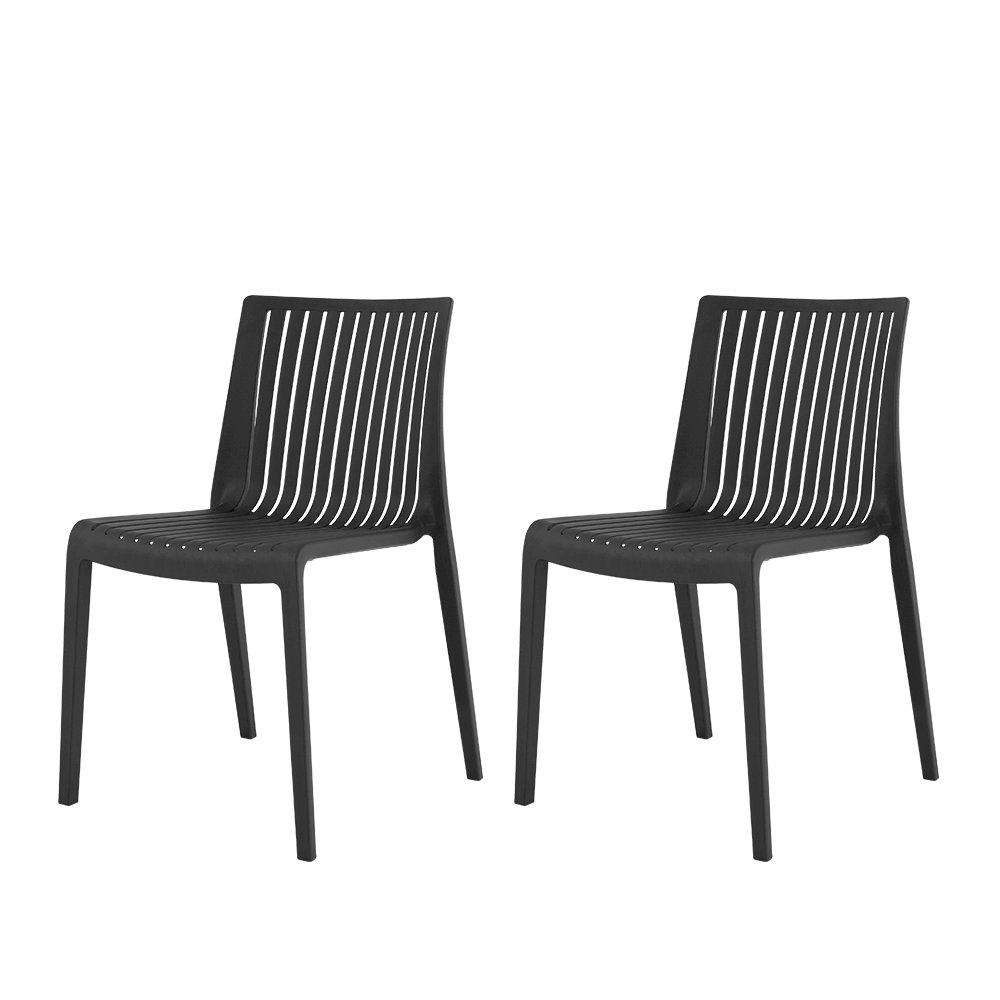 Lagoon Milos Stackable Side Chair Set of 2. Picture 1