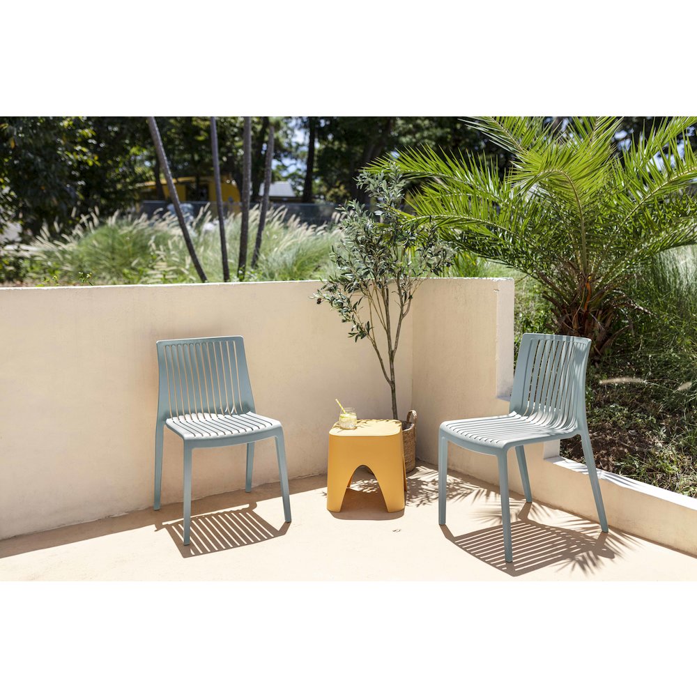 Lagoon Milos Stackable Side Chair Set of 2. Picture 2