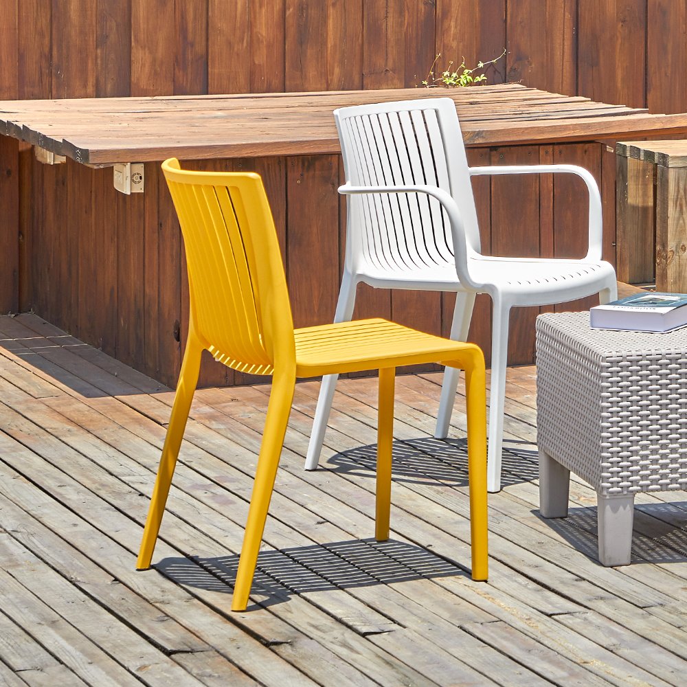 Lagoon Milos Stackable Side Chair Set of 2. Picture 4