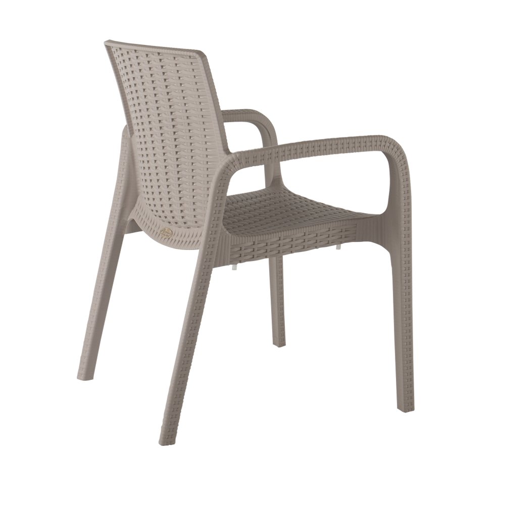 Lagoon Koppla Resin Stackable Dining Armchair Set of 2. Picture 5