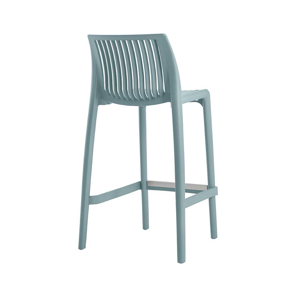 Milos Resin Stackable Bar Stool Set of 2. Picture 4