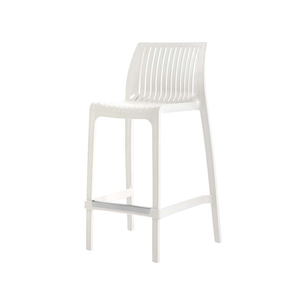 Milos Resin Stackable Counter Stool Set of 2. Picture 4