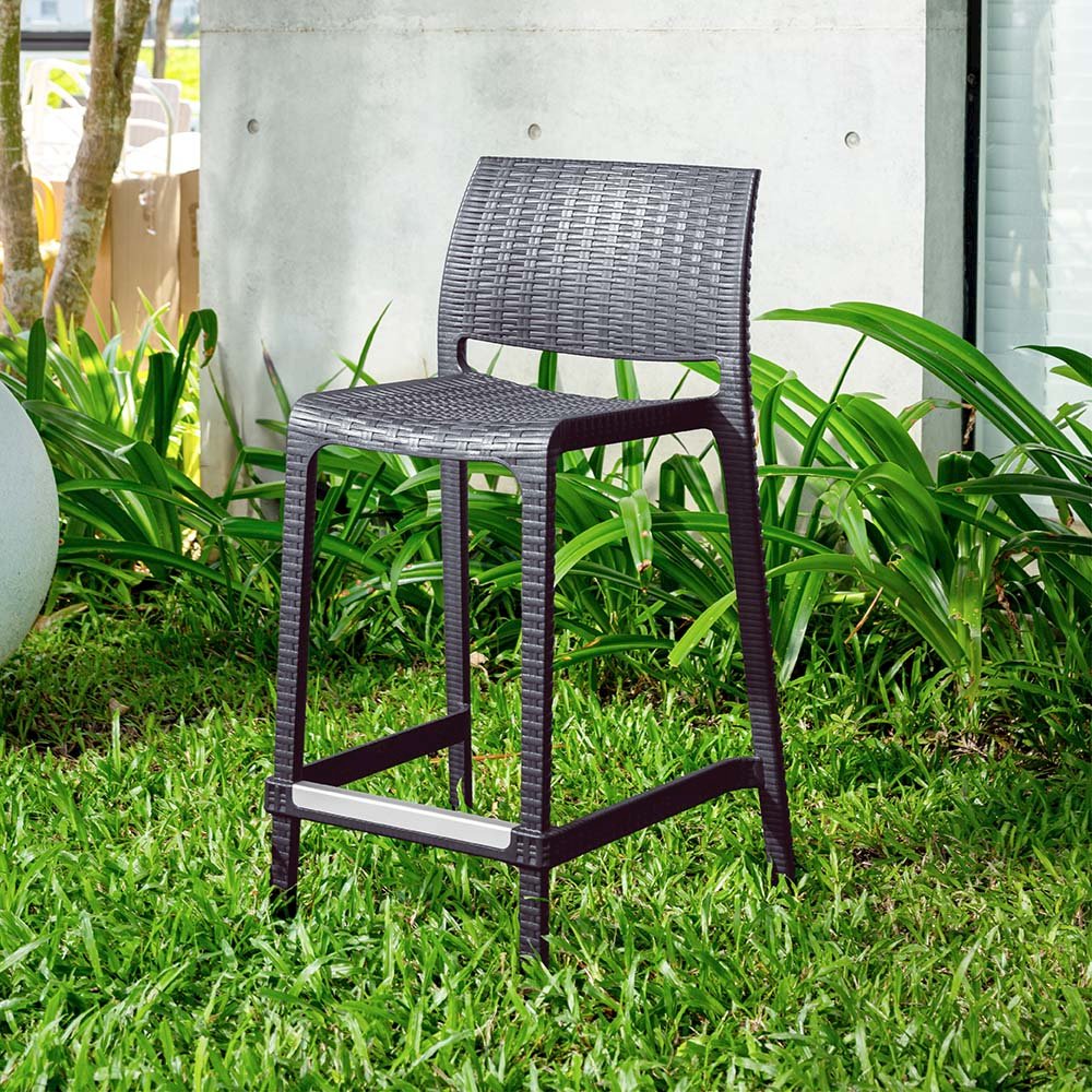 Rue Resin Stackable Counter Stool Set of 2. Picture 4