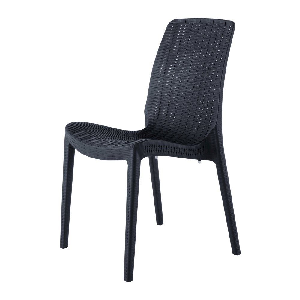 Lagoon Rue Resin Stackable Dining Chairs Set of 4. Picture 3