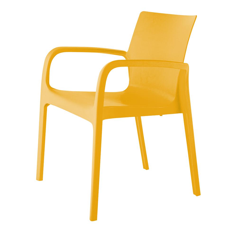 Lagoon Alissa Resin Stackable Dining Armchair Set of 2. Picture 2