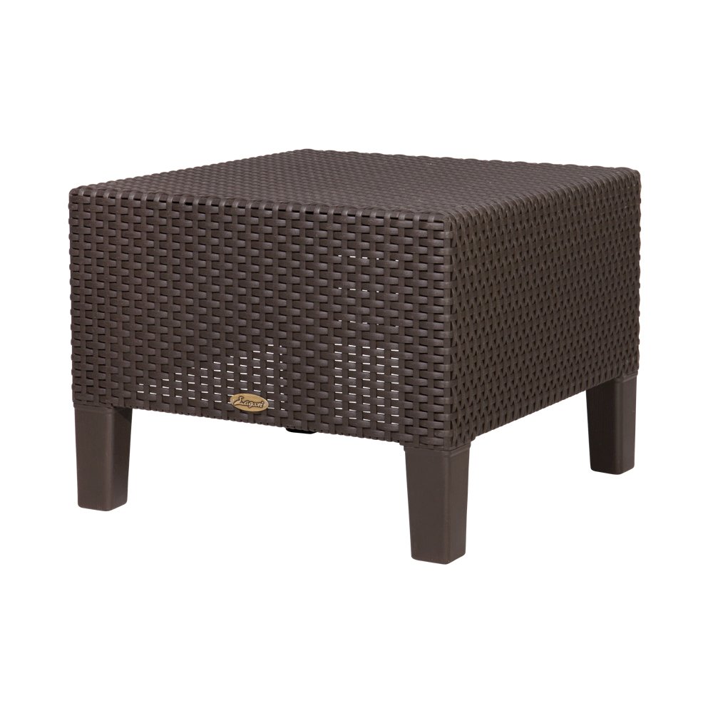 Lagoon Magnolia Rattan Side Table. Picture 1