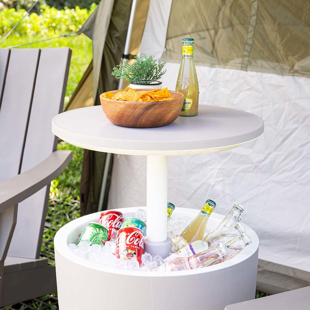 Lagoon Cancun 2-In-1 Side Table and Cooler. Picture 5