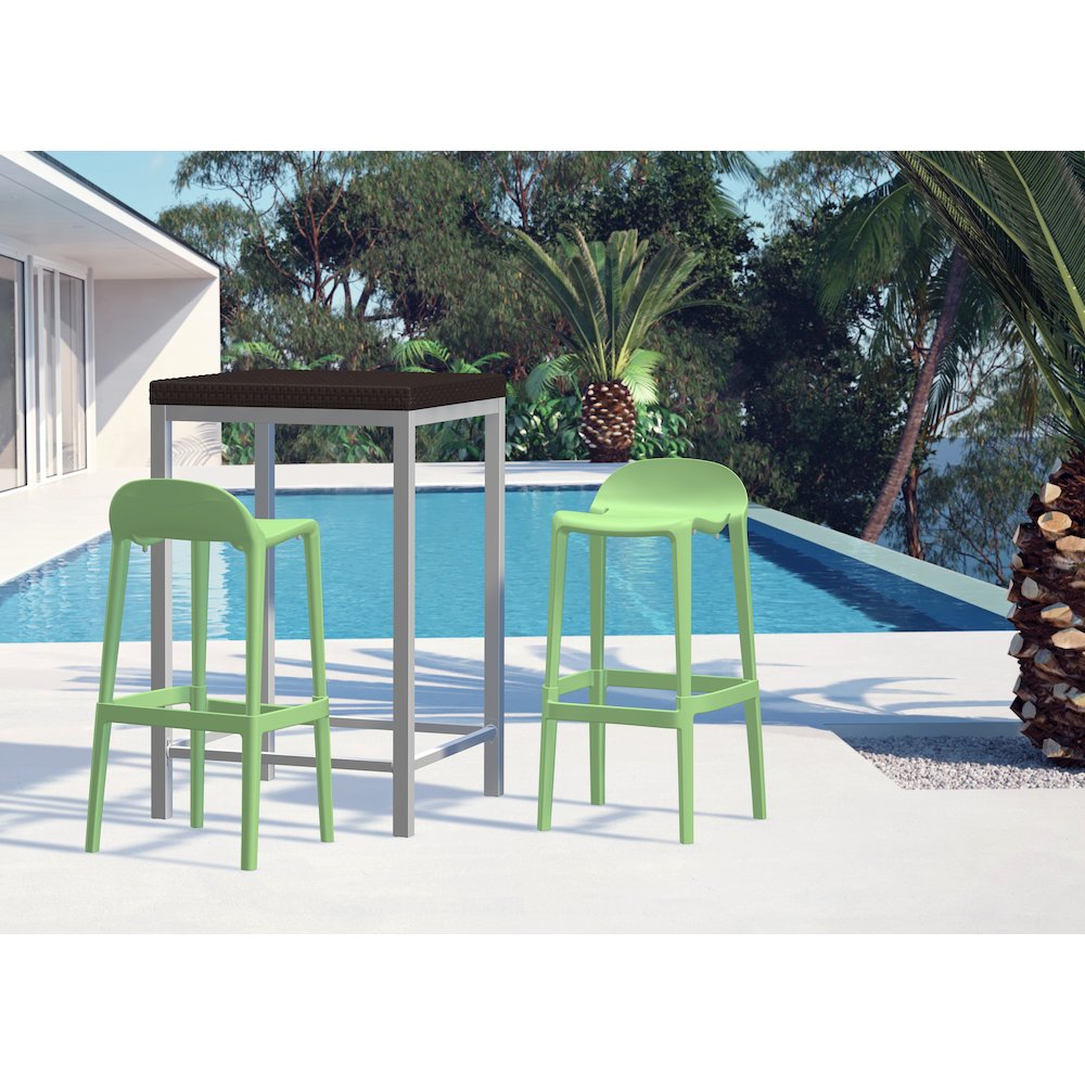 Lagoon Joyous Resin Barstool Set of 2. Picture 2