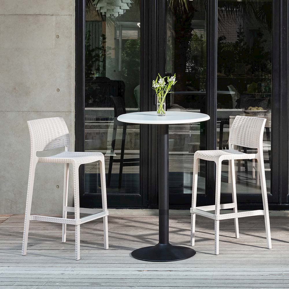 Rue Resin Stackable Bar Stool Set of 2. Picture 2