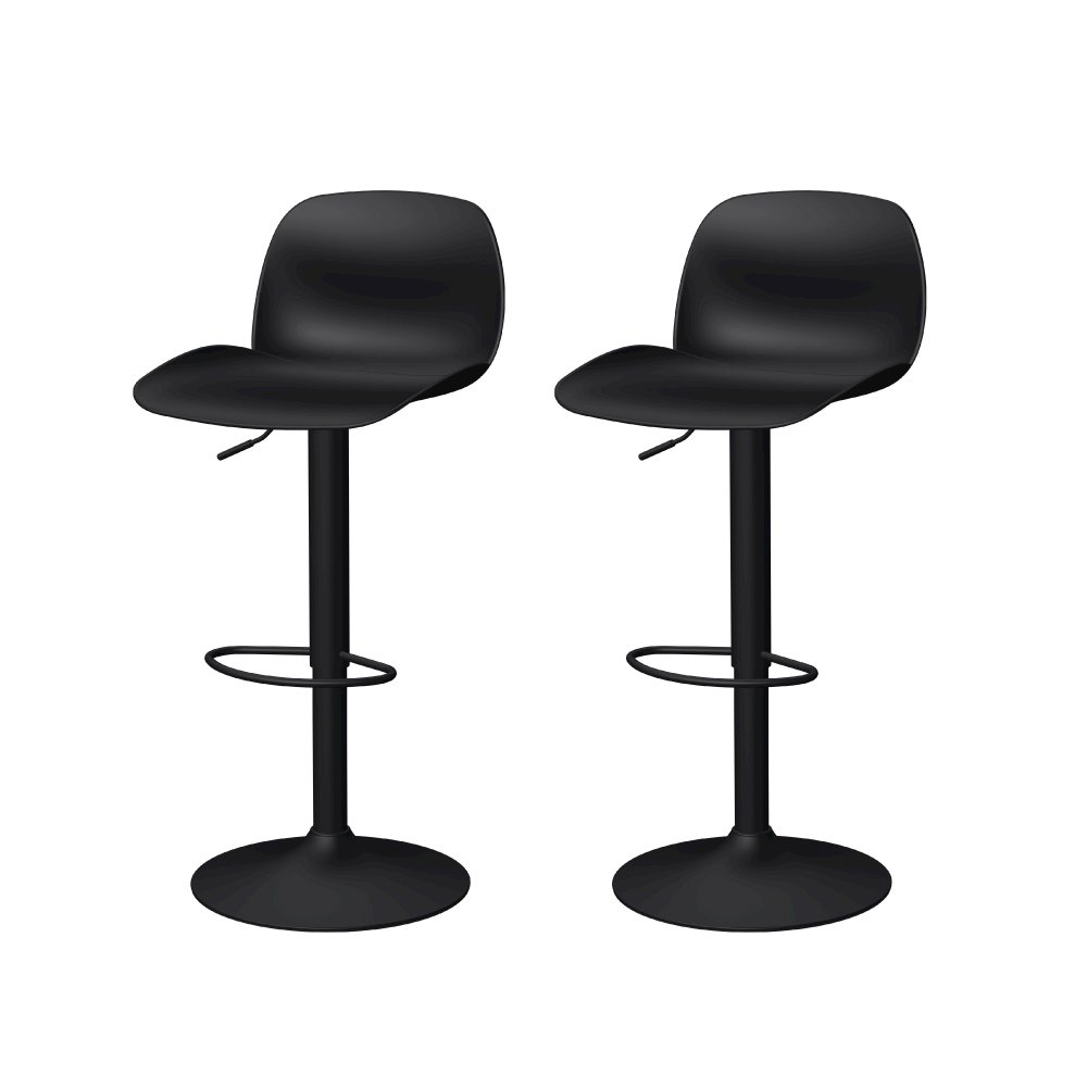 Koln Adjustable Bar Stool Set of 2. Picture 1