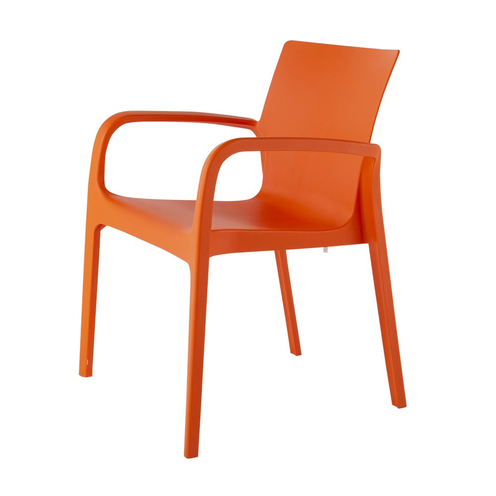 Lagoon Alissa Resin Stackable Dining Armchair Set of 2. Picture 3