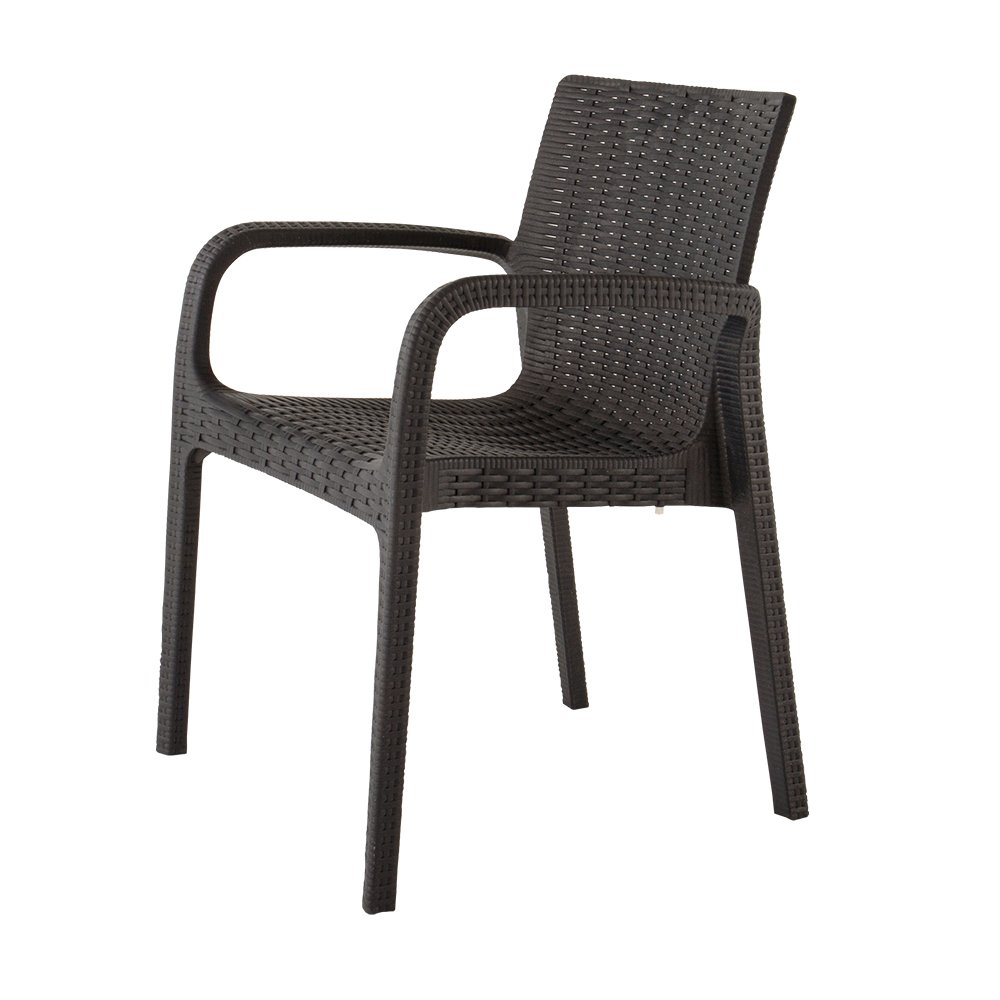 Lagoon Koppla Resin Stackable Dining Armchair Set of 2. Picture 5