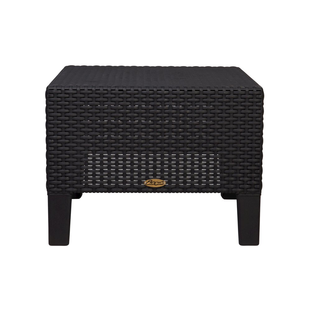 Lagoon Magnolia Rattan Side Table. Picture 3