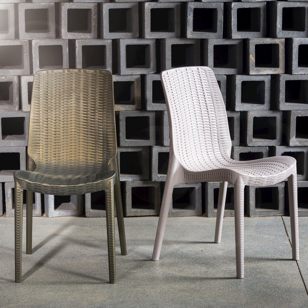 Lagoon Rue Resin Stackable Dining Chairs Set of 4. Picture 2