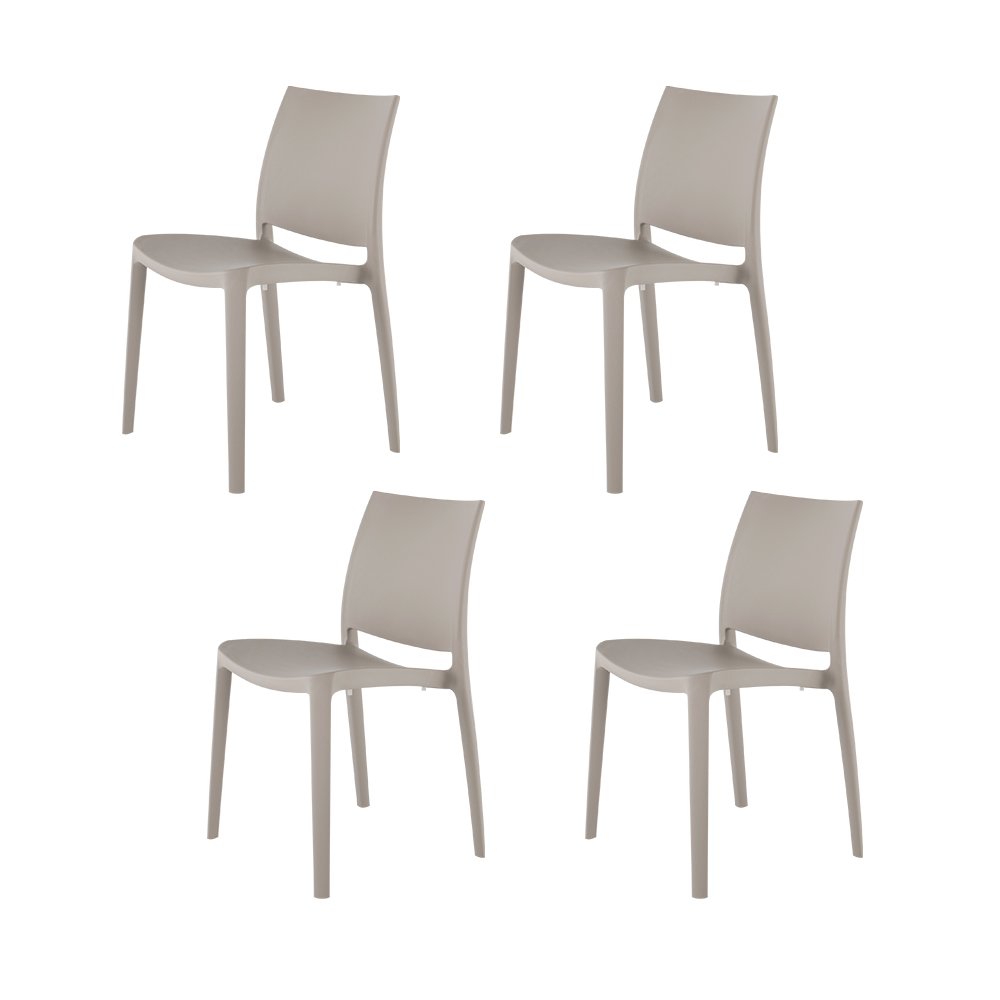 Lagoon Sensilla Stackable Dining Chairs Set of 4. Picture 1