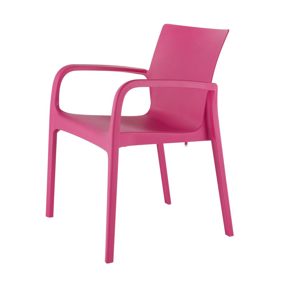 Lagoon Alissa Resin Stackable Dining Armchair Set of 2. Picture 2