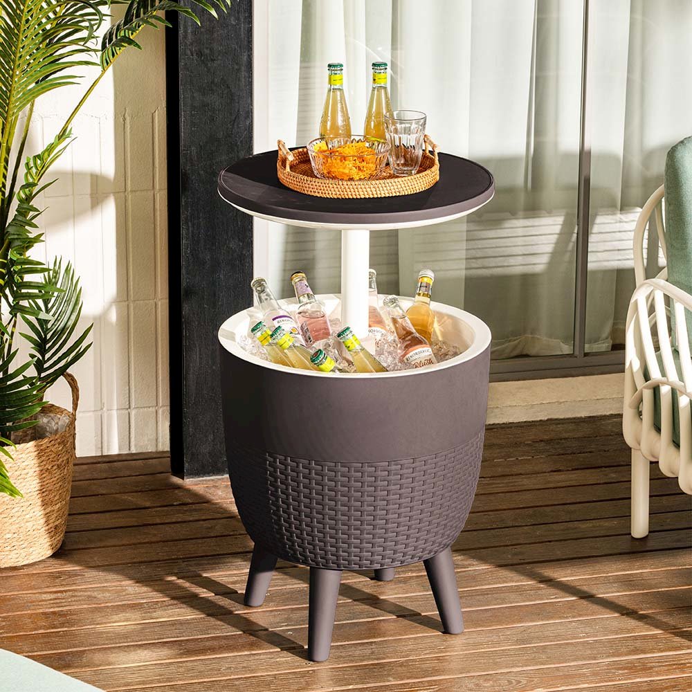 Lagoon Cancun 2-In-1 Side Table and Cooler. Picture 2
