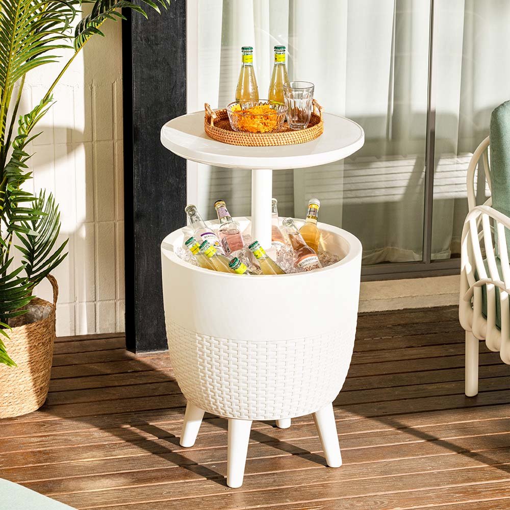 Lagoon Cancun 2-In-1 Side Table and Cooler. Picture 2