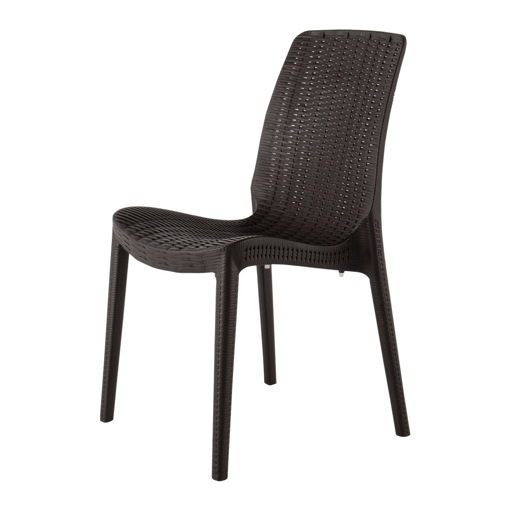 Lagoon Rue Resin Stackable Dining Chairs Set of 4. Picture 2