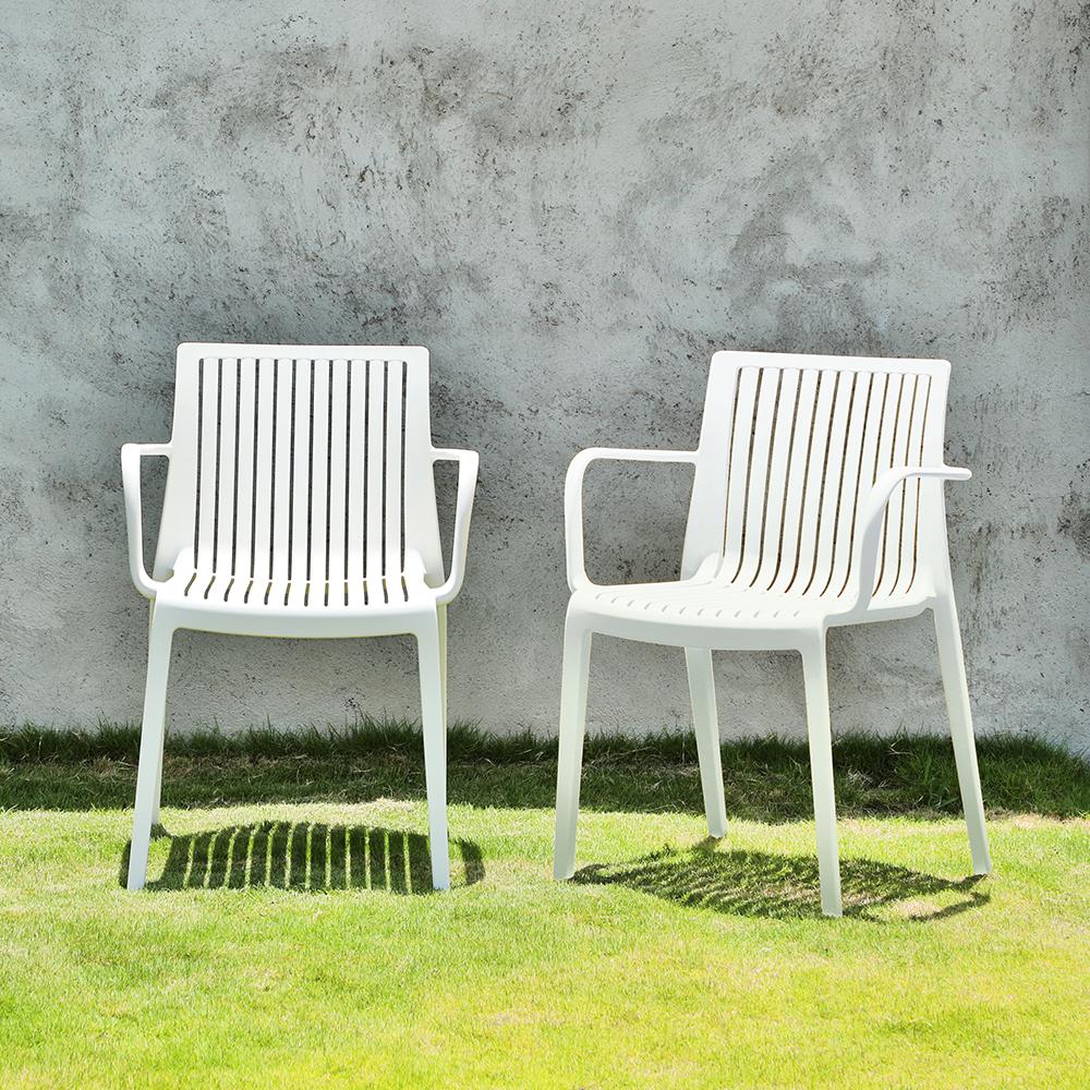 Lagoon Milos Stackable Armchair Set of 2. Picture 2