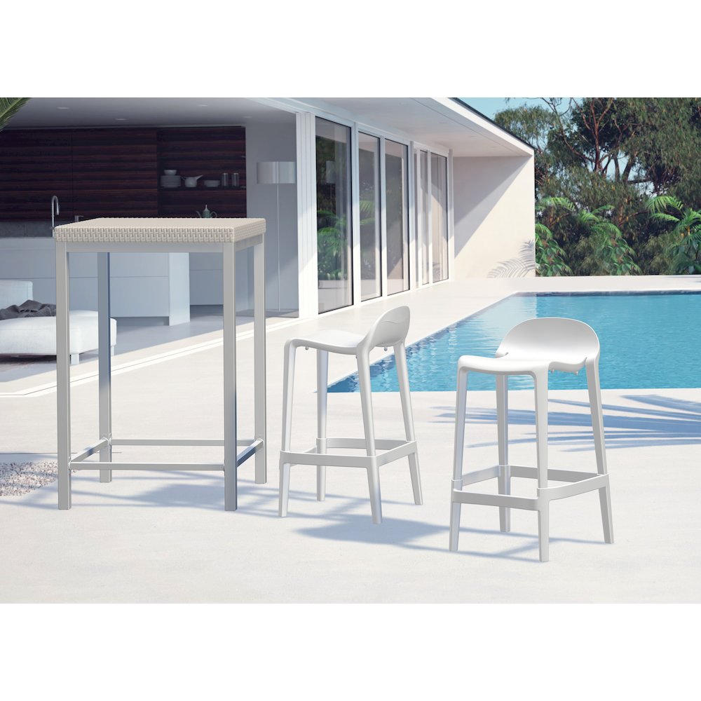 Lagoon Joyous Resin Counter Stool Set of 2. Picture 2