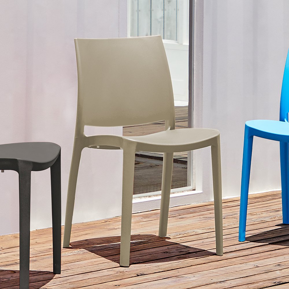 Lagoon Sensilla Stackable Dining Chairs Set of 4. Picture 2