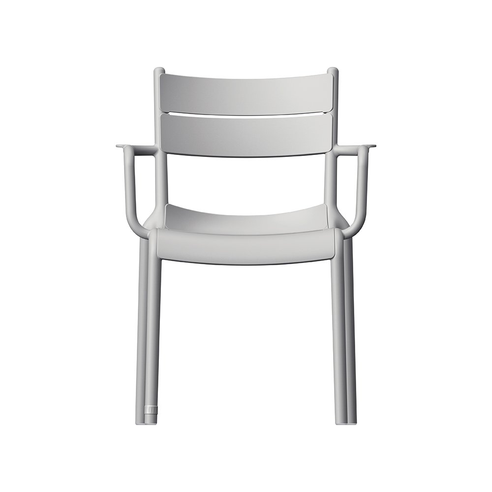 Naples A Stackable Armchair Cold Grey, 2 Pcs. Picture 3