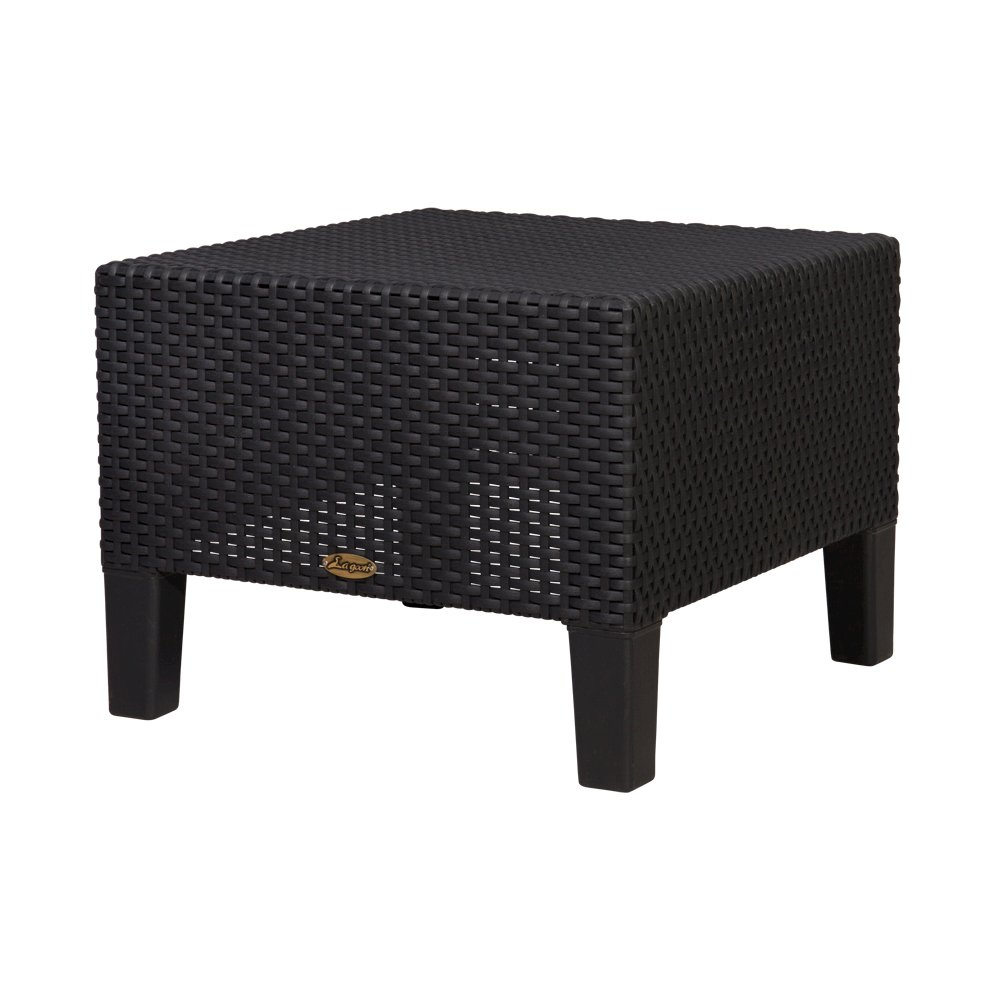 Lagoon Magnolia Rattan Side Table. Picture 1