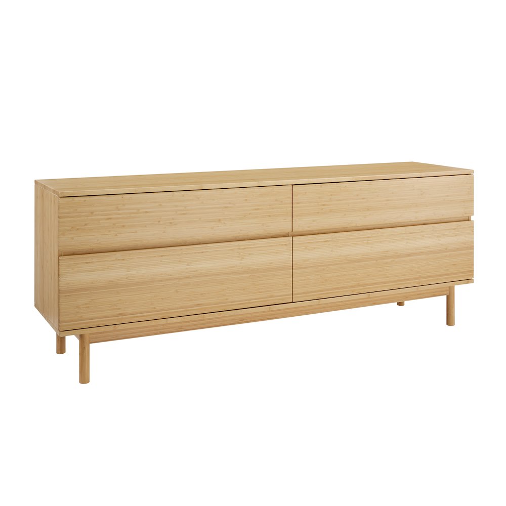 Monterey 4 Drawer Double Dresser, Wheat. Picture 1
