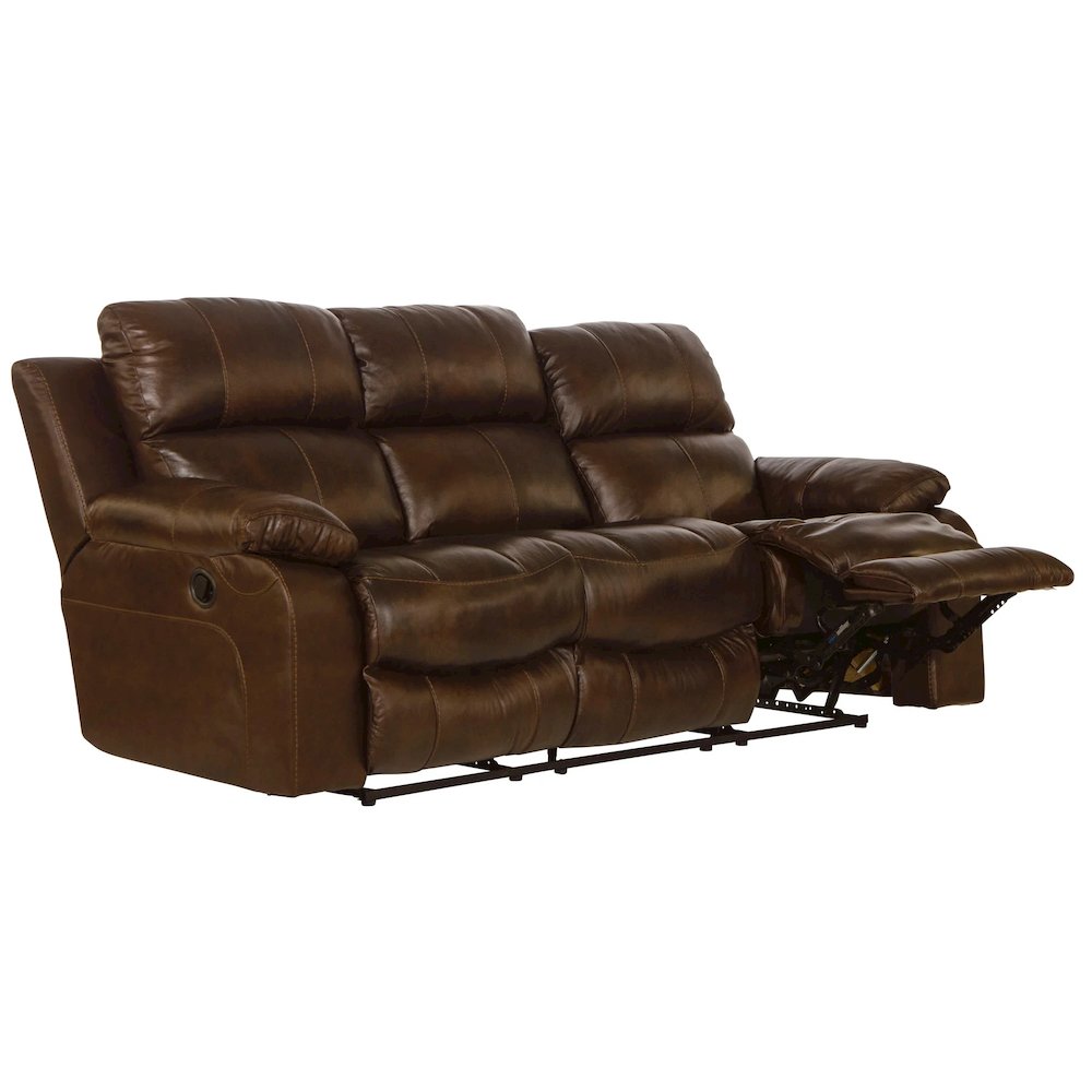 Positano Italian Top Grain Leather Match Power Reclining Sofa. Picture 4