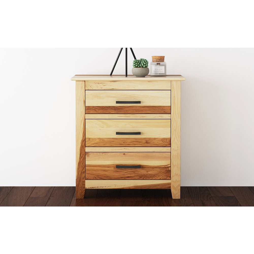 Gallagher Nightstand, Natural Hickory. Picture 4