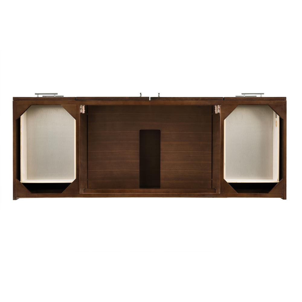 Metropolitan 60" Single Vanity, American Walnut. Picture 2