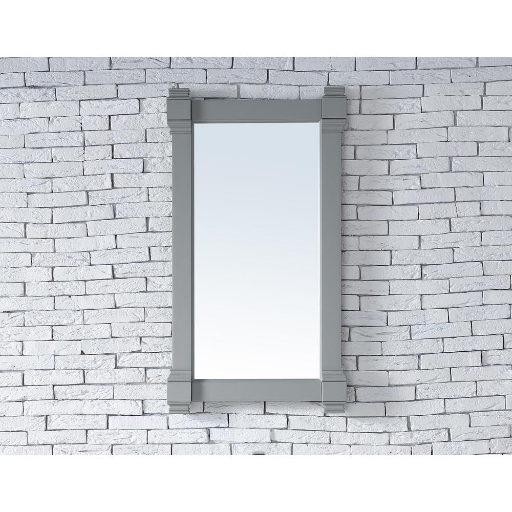 Brittany 22" Mirror, Urban Gray. Picture 2
