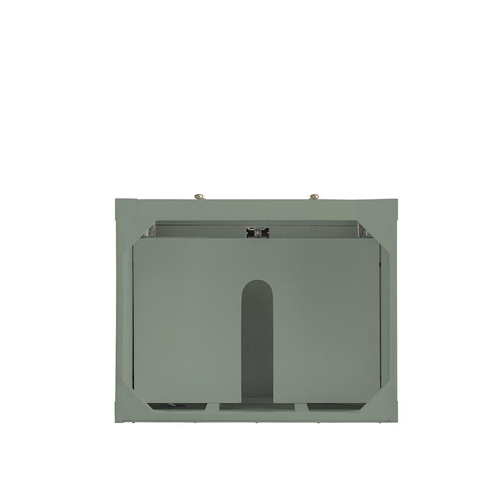 30" Single Vanity Cabinet, Smokey Celadon. Picture 4