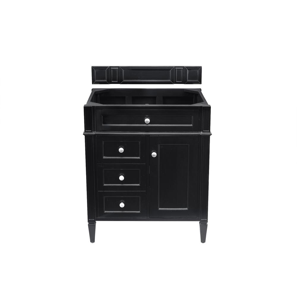 Brittany 30" Single Vanity, Black Onyx. Picture 1