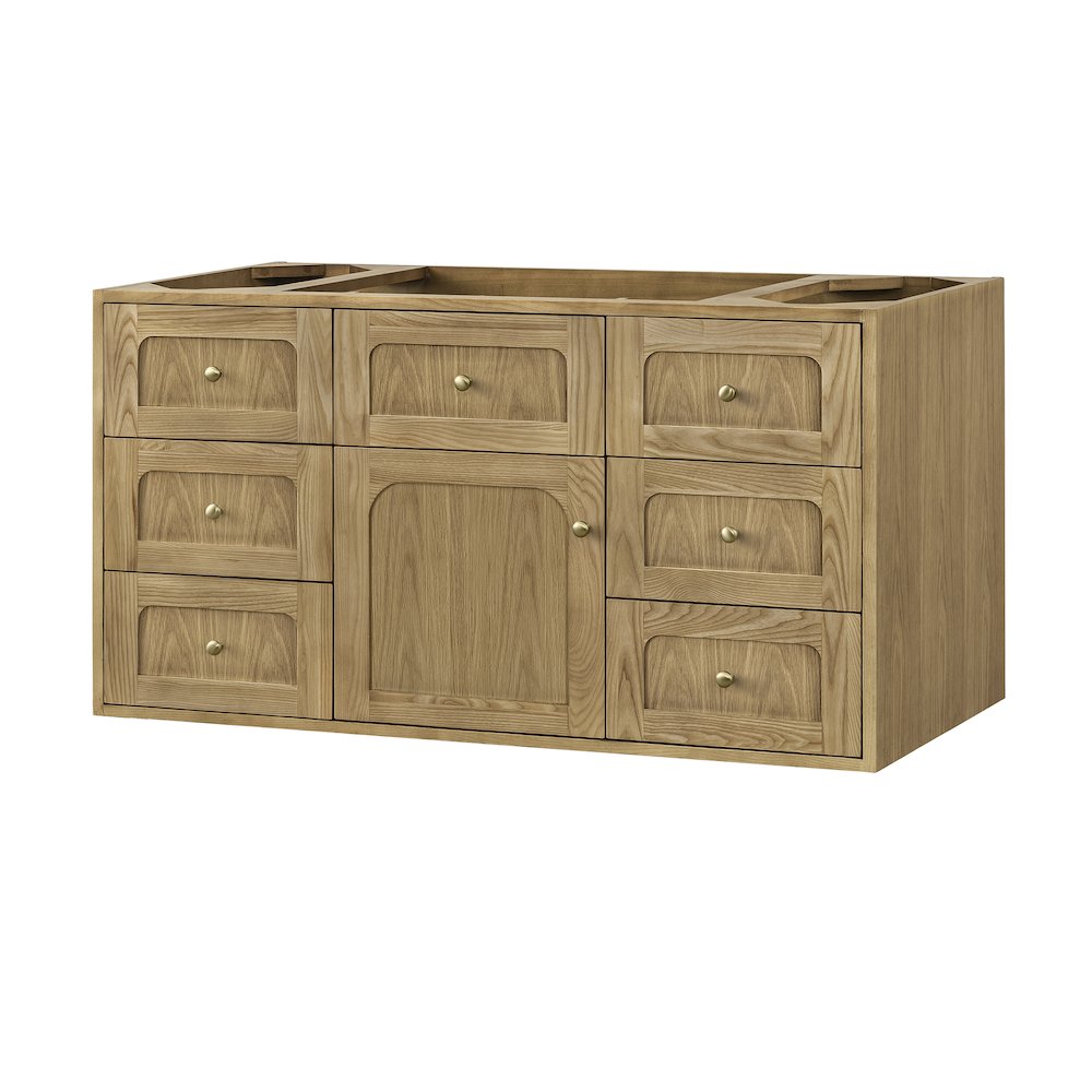 48" Single Vanity Cabinet, Light Natural Oak. Picture 2