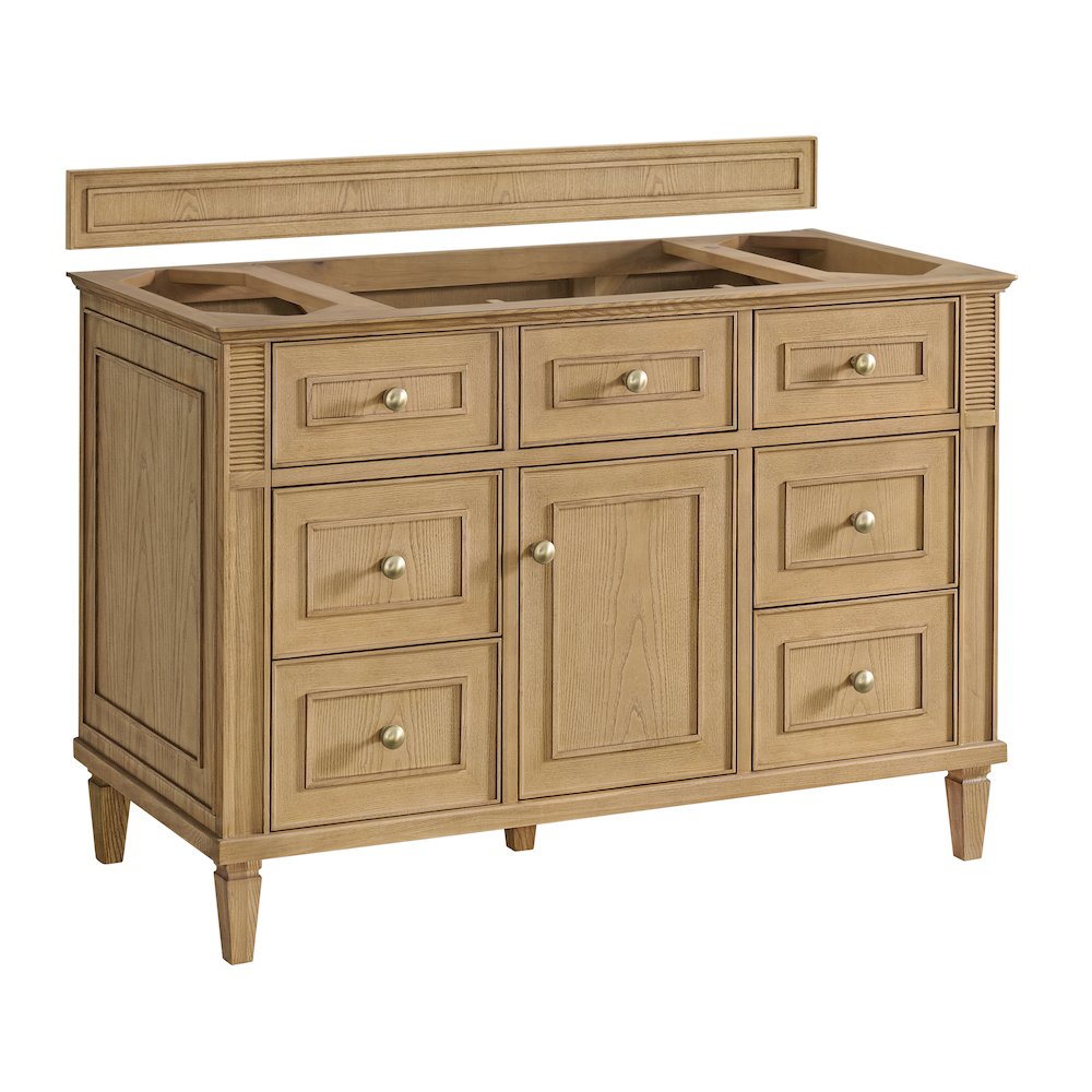 48" Single Vanity, Light Natural Oak. Picture 2