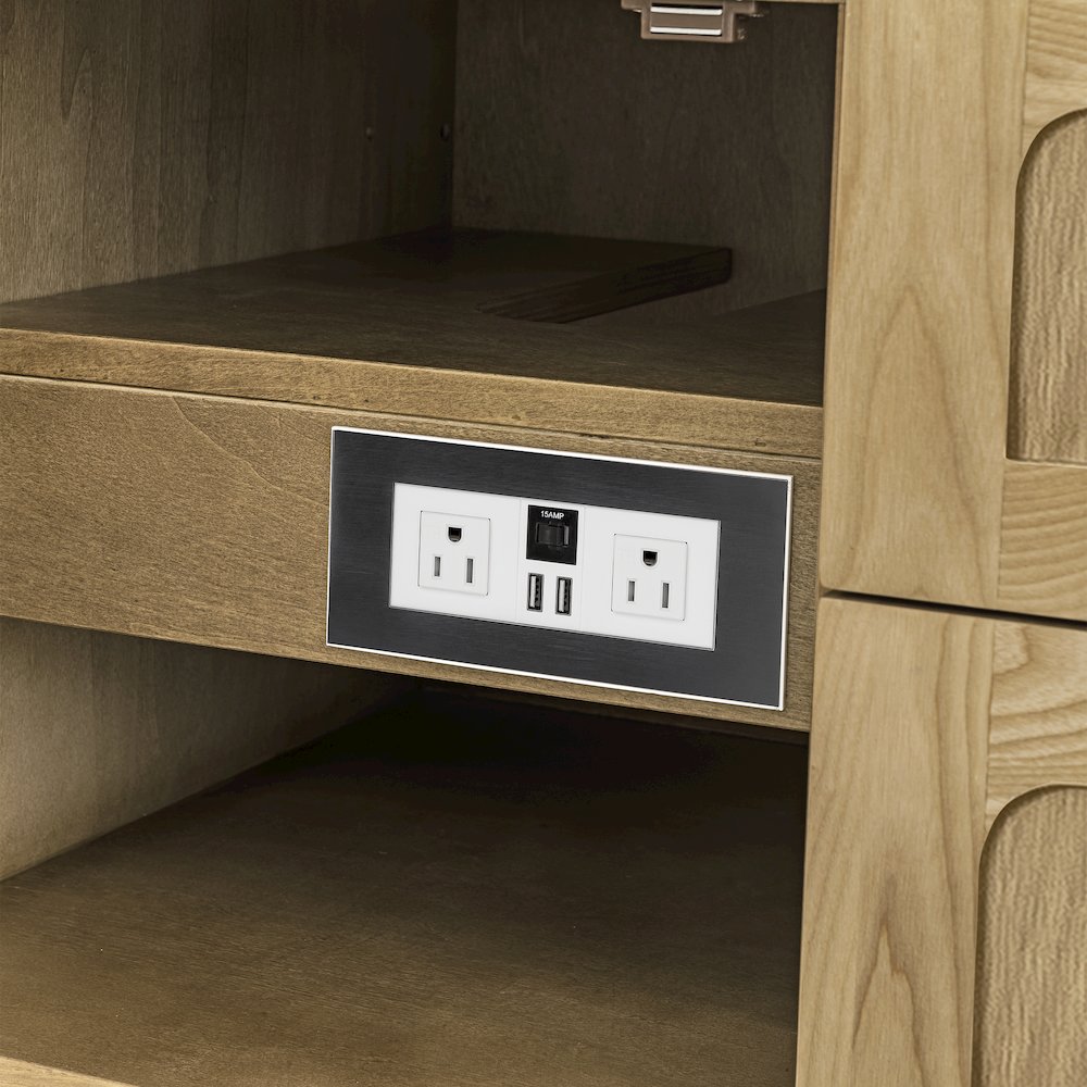 48" Single Vanity Cabinet, Light Natural Oak. Picture 12