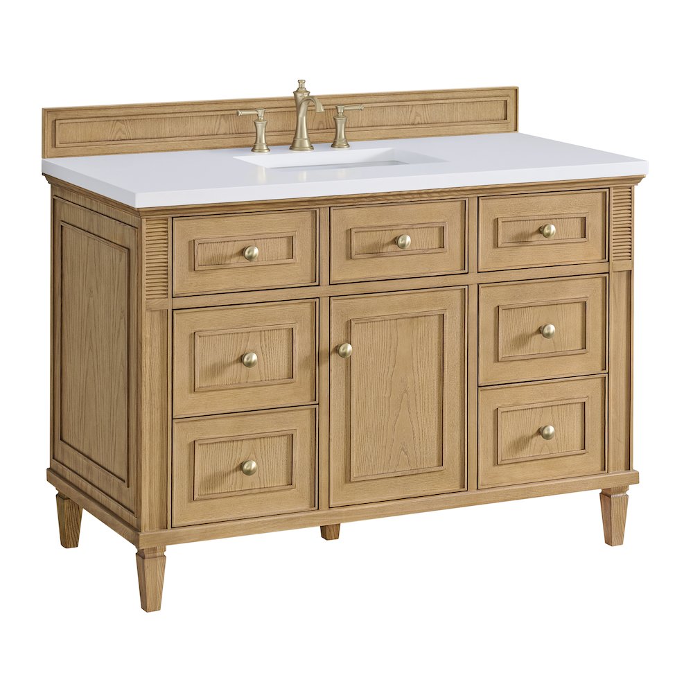 48" Single Vanity, Light Natural Oak. Picture 9